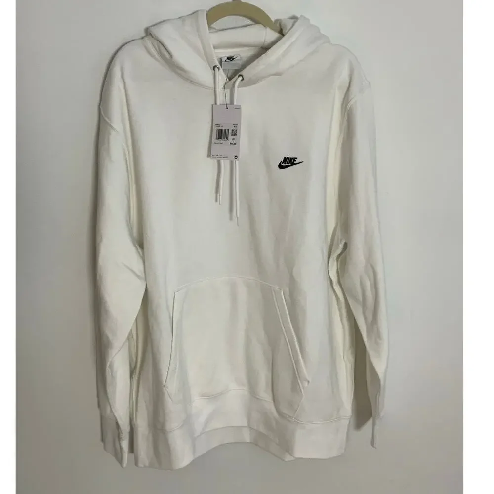 Nike Men's White‎ Hoodie NWT size XXL